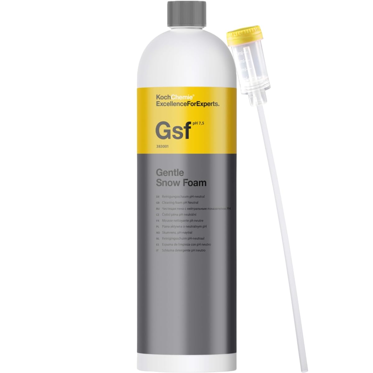 Koch Chemie Gsf Gentle Snow Foam 1 Liter mit Dosing Cap von DFT