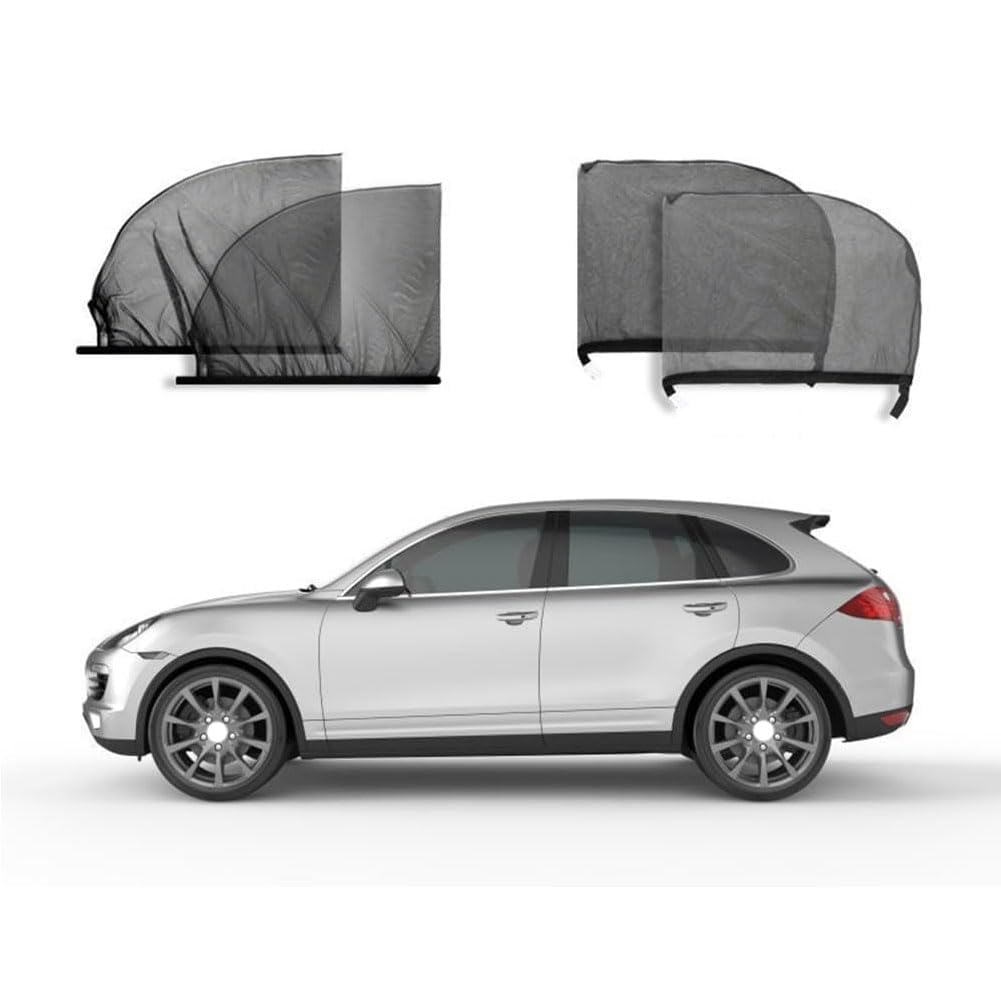 DFVOOP Auto-Seitenfenster-Sonnenschutz, Für VW T-ROC 2018-2023 magnetischer Sichtschutz Sonnenschutz Fenstervorhang, UV Schutz Sonnenschutz Autofenster Schutz ZubehöR,4PCS DFVOOP Auto-Seitenfenster-Sonnenschutz, Für VW T-ROC 2018-2023 magnetischer Sichtschutz Sonnenschutz Fenstervorhang, UV Schutz Sonnenschutz Autofenster Schutz ZubehöR,4PCS von DFVOOP