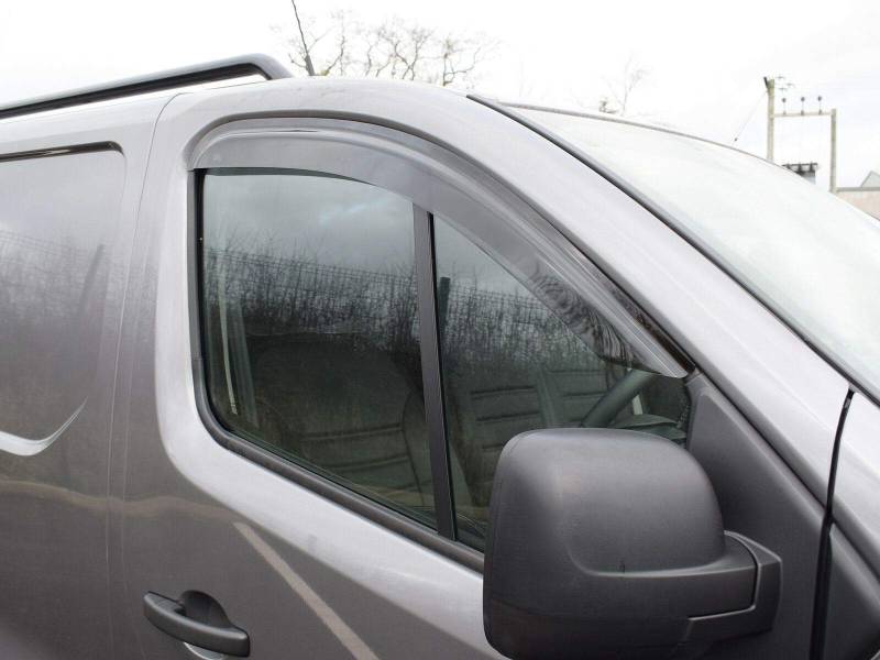 DGA Windabweiser, getönt, für vordere Van Fenster, Regenschutz, 2er-Set für FIAT Talento VY51807#3 von DGA