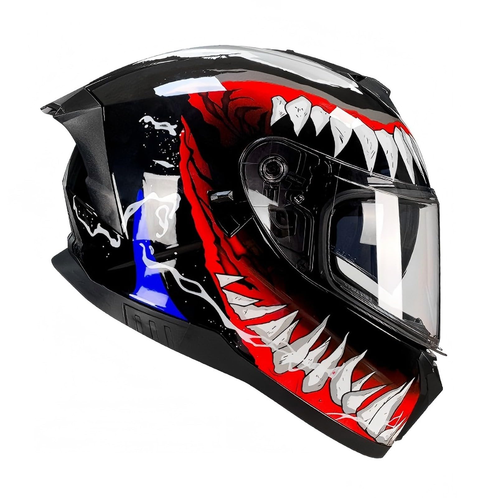 Integralhelme Motorradhelm Doppelvisier-Integralhelm Für Motorradfahrer Leichtes Belüftungsdesign Für Erwachsene Männer Und Frauen C,L Integralhelme Motorradhelm Doppelvisier-Integralhelm Für Motorradfahrer Leichtes Belüftungsdesign Für Erwachsene Männer Und Frauen C,L von DGHKB