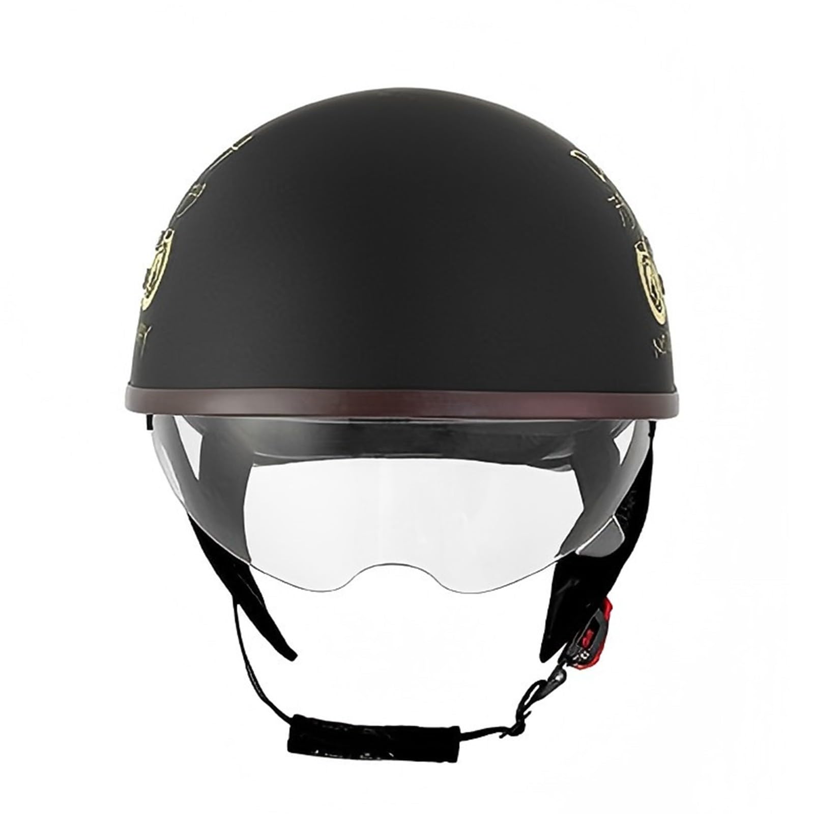 Motorrad-Halbhelm,Moped-Straßenhelm Für Erwachsene,Jethelme,Verstecktes Endoskop,Retro-Jethelm Für Erwachsene,Männer Und Frauen B,M Motorrad-Halbhelm,Moped-Straßenhelm Für Erwachsene,Jethelme,Verstecktes Endoskop,Retro-Jethelm Für Erwachsene,Männer Und Frauen B,M von DGHKB
