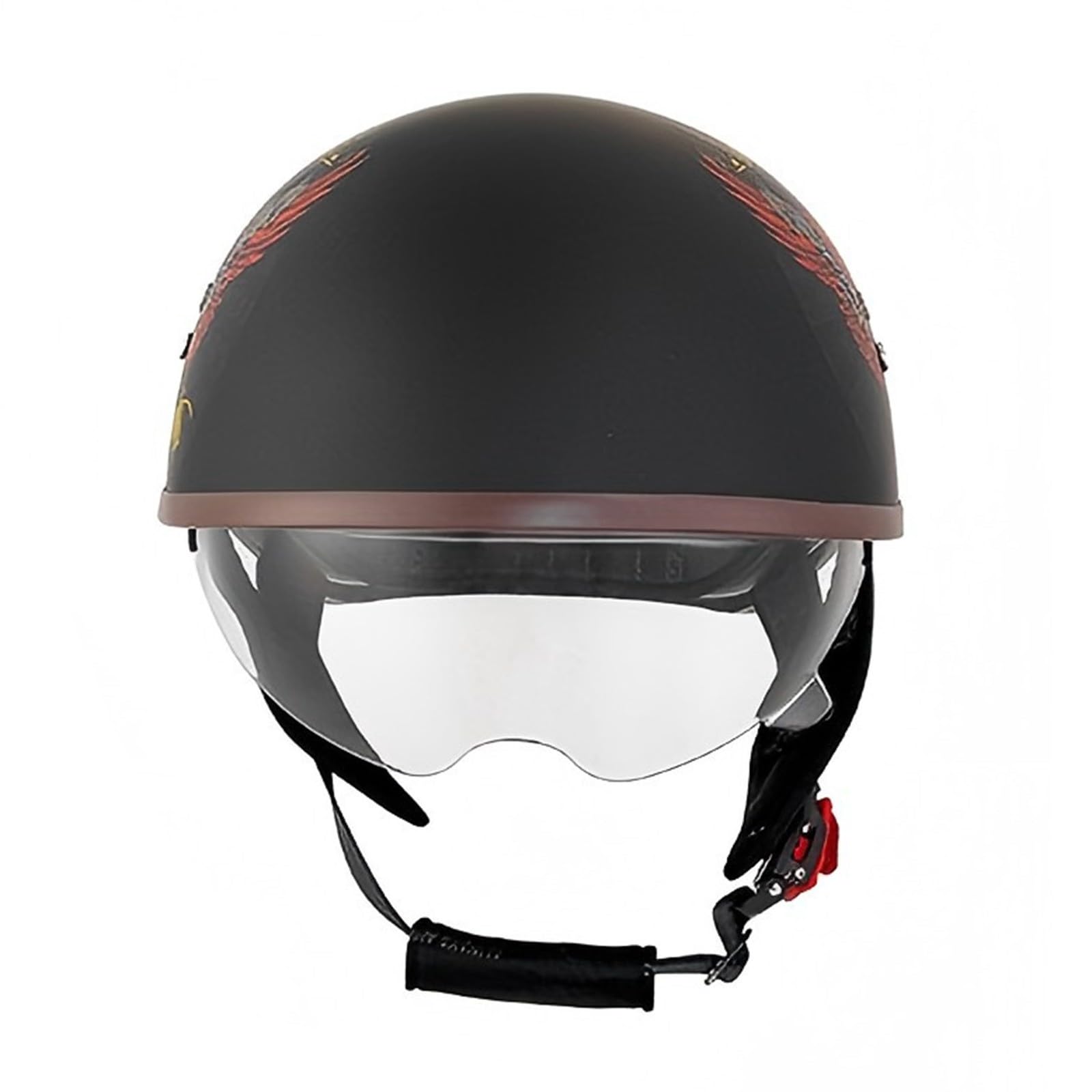 Motorrad-Halbhelm,Moped-Straßenhelm Für Erwachsene,Jethelme,Verstecktes Endoskop,Retro-Jethelm Für Erwachsene,Männer Und Frauen C,M Motorrad-Halbhelm,Moped-Straßenhelm Für Erwachsene,Jethelme,Verstecktes Endoskop,Retro-Jethelm Für Erwachsene,Männer Und Frauen C,M von DGHKB