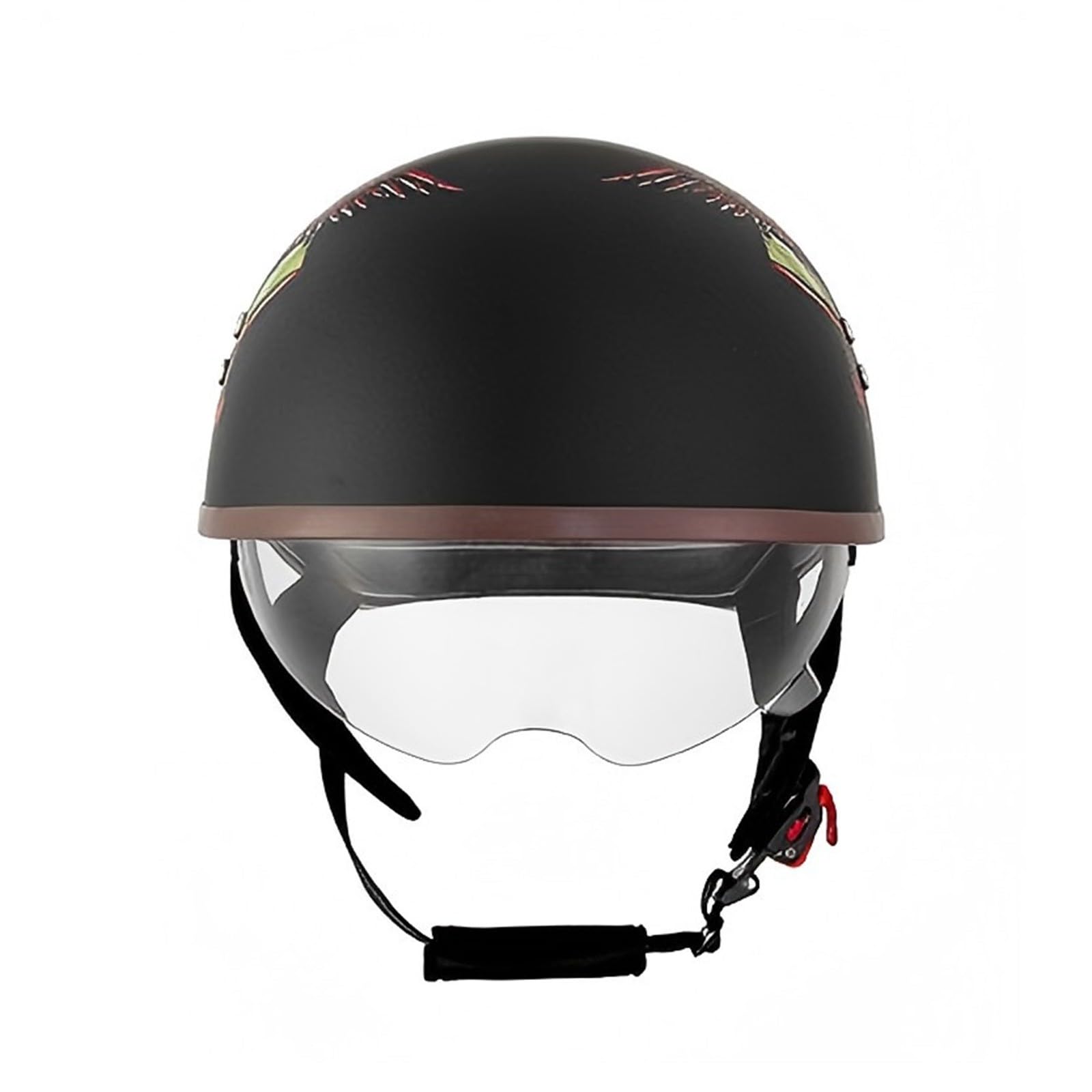 Motorrad-Halbhelm,Moped-Straßenhelm Für Erwachsene,Jethelme,Verstecktes Endoskop,Retro-Jethelm Für Erwachsene,Männer Und Frauen F,M Motorrad-Halbhelm,Moped-Straßenhelm Für Erwachsene,Jethelme,Verstecktes Endoskop,Retro-Jethelm Für Erwachsene,Männer Und Frauen F,M von DGHKB
