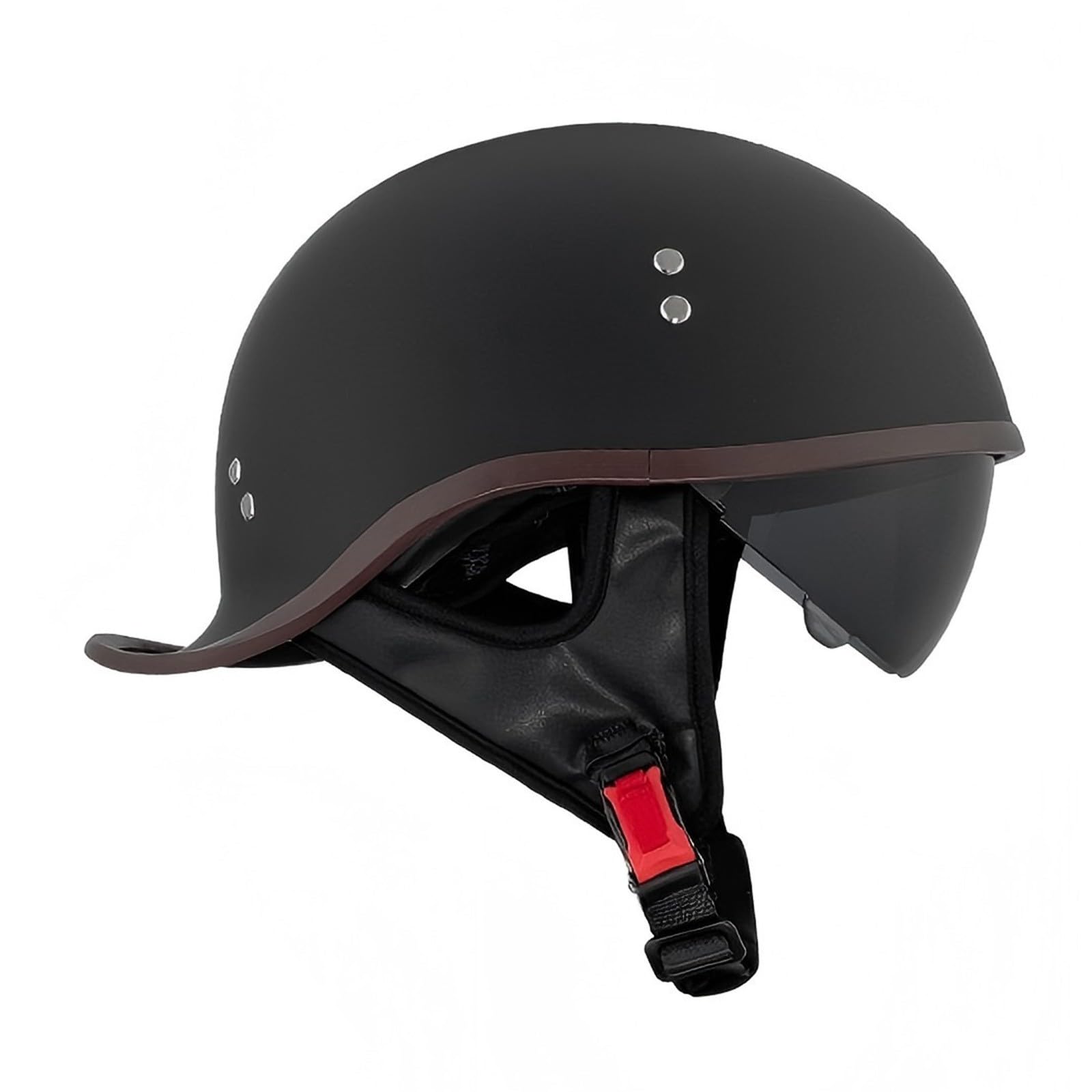 Motorradhelme,Halbhelme,Vintage-Motorradhelm,Elektro Fahrradhelm,Vier Jahreszeiten,Für Erwachsene Männer Frauen M,L,XL A,L Motorradhelme,Halbhelme,Vintage-Motorradhelm,Elektro Fahrradhelm,Vier Jahreszeiten,Für Erwachsene Männer Frauen M,L,XL A,L von DGHKB
