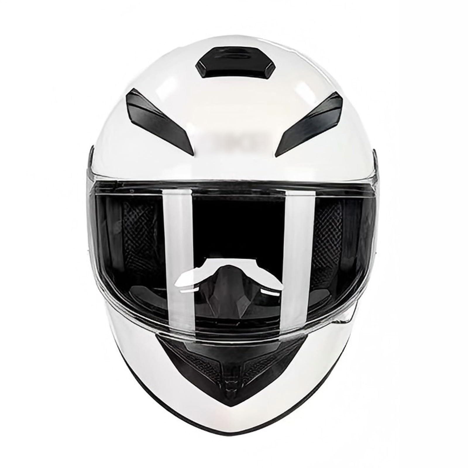 Motorradhelme Integralhelme Motorradhelme Mit Doppelvisier Mit Mehreren Belüftungslöchern Für Erwachsene Männer Und Frauen White,XXL Motorradhelme Integralhelme Motorradhelme Mit Doppelvisier Mit Mehreren Belüftungslöchern Für Erwachsene Männer Und Frauen White,XXL von DGHKB