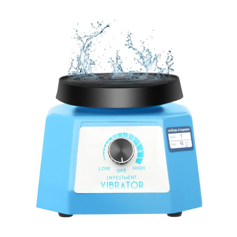 100W Dental Vibrator 220V Gipsrüttler Runder Vibrator Shaker Oszillator Lab Ausrüstung für Zahnärzte für Mischen Gips Gießen Modellen Harzguss von DGJMuu