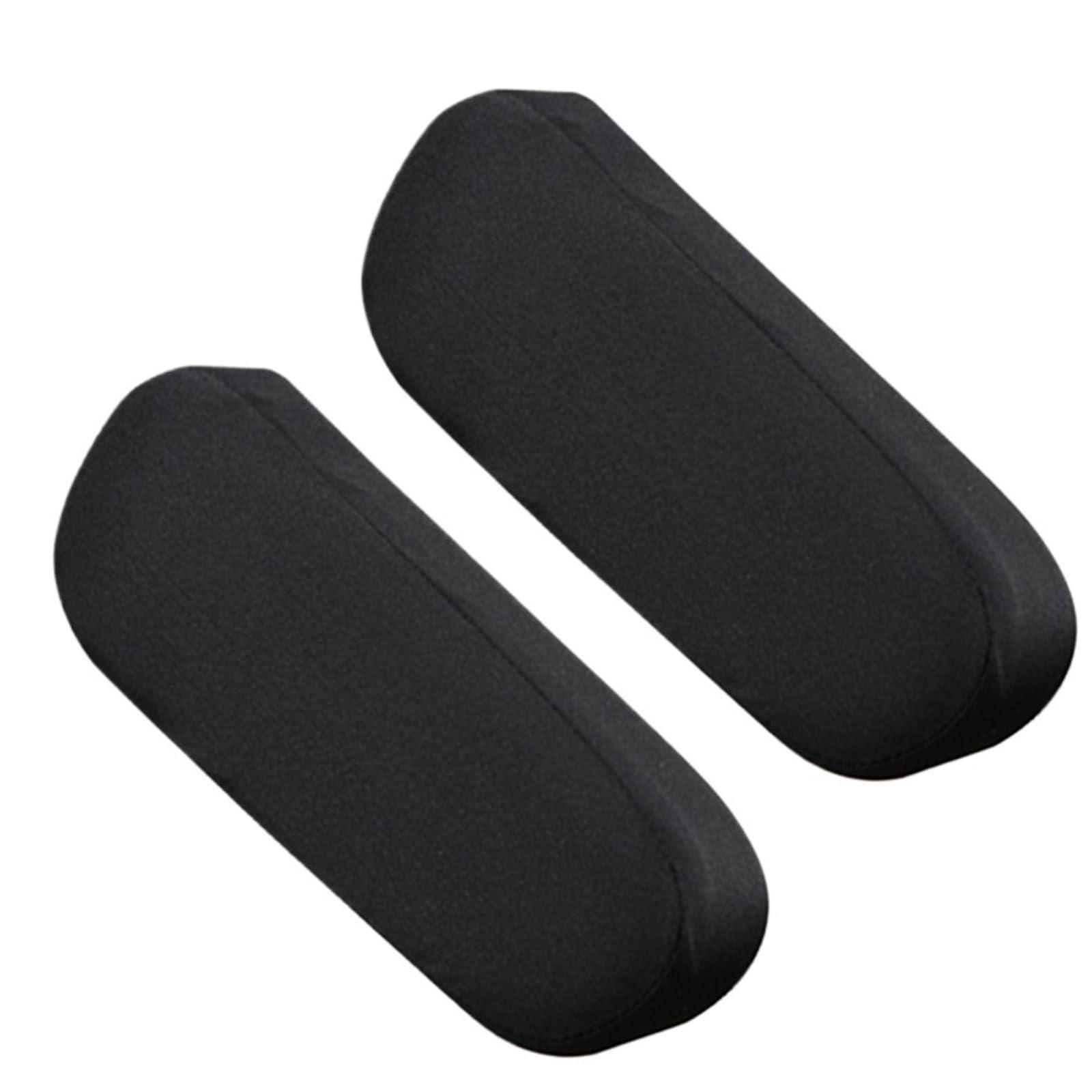 Armlehne Box Armlehnenbezug für Autositze, weich, bequem, elastisches Tuch, universeller Auto-Innenraum-Armlehnenschutz, Staubschutz für die Handarmlehne MittelArmlehnen(2pcs-black) von DGOINGPI