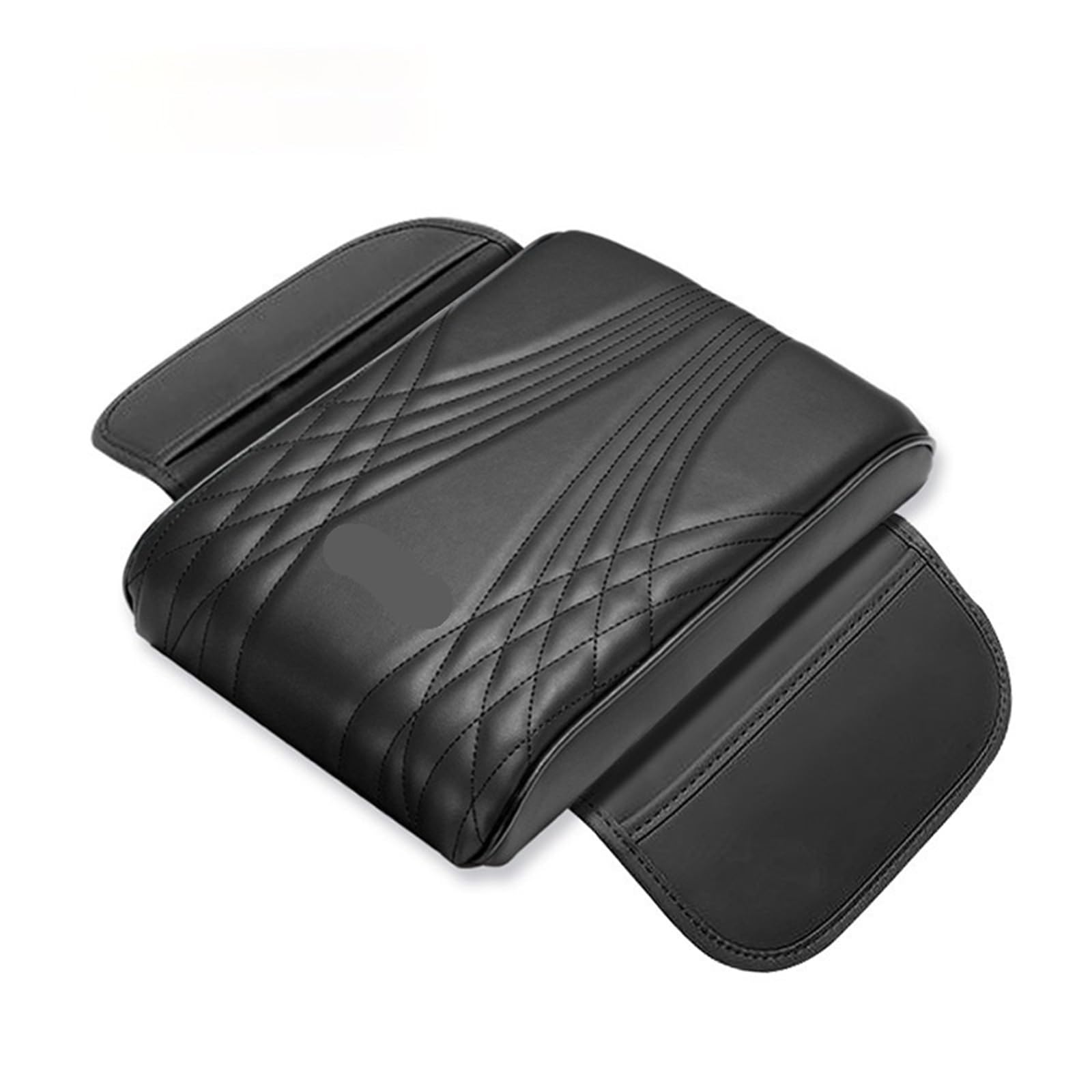 Armlehne Box Auto Armlehne Box Höhe Pad Mit Lagerung Tasche Höhe Pad Fit Für BYD Seagull V2l Dolphin Mini 3 F3 E6 G3 Ea1 Dmi MittelArmlehnen(BYD-B-Black) von DGOINGPI