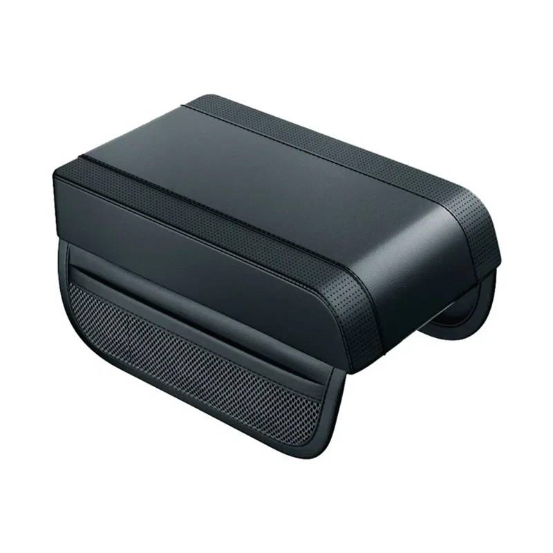 Armlehne Box Auto Armlehne Box Höhe Pad Universal Leder Armlehne Kissen Mit Tasche Zentrale Memory Baumwolle Ellenbogen Unterstützung Armlehne Lagerung MittelArmlehnen von DGOINGPI