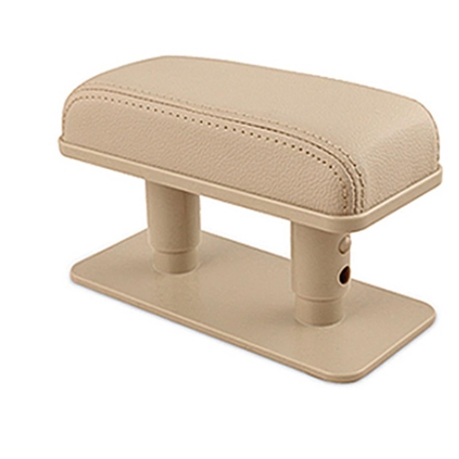 Armlehne Box Auto Armlehne Extender Auto Tür Armlehne Ellenbogen Unterstützung Einstellbare Höhe PU Leder Auto Armlehne Kissen Universal MittelArmlehnen(1pc Beige) von DGOINGPI