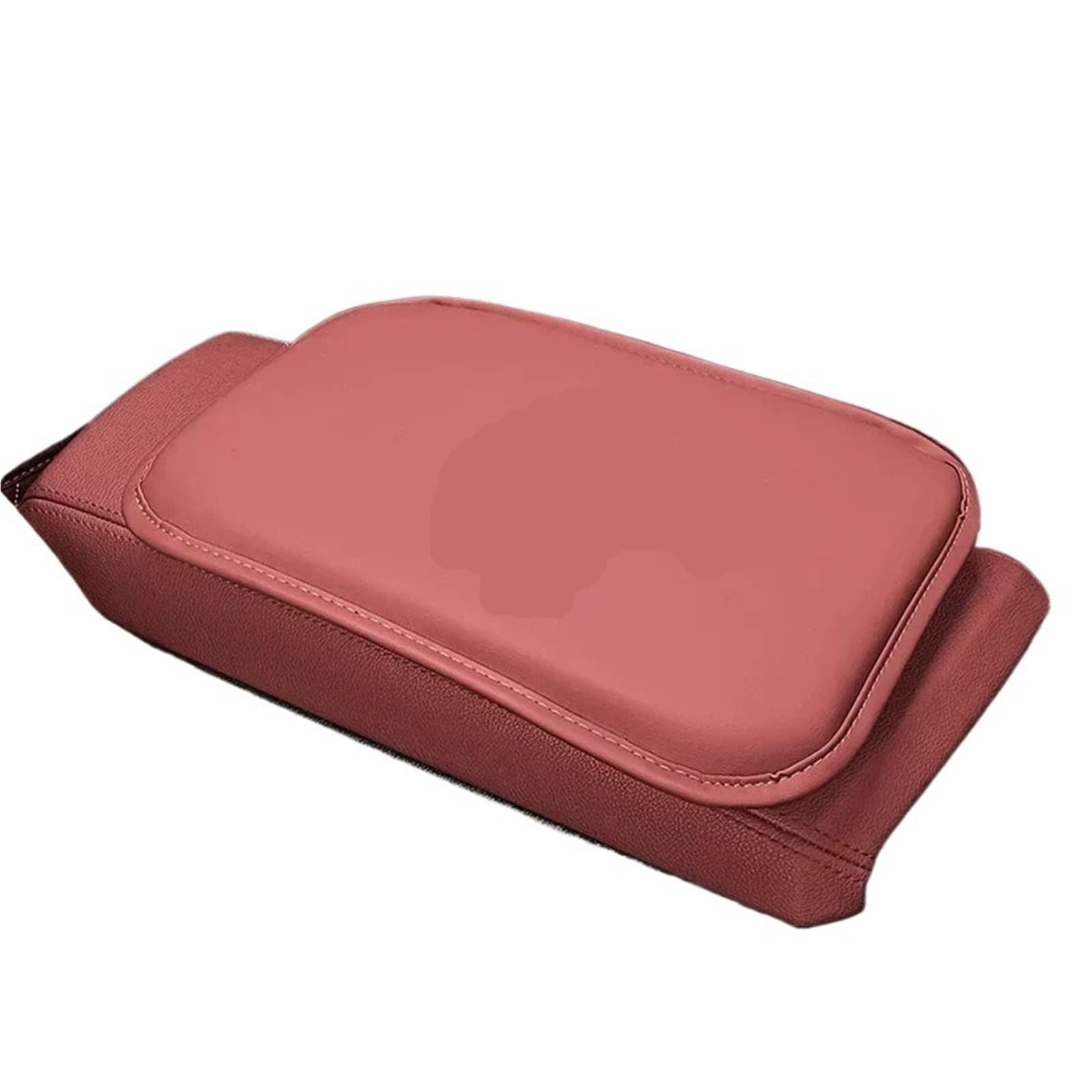 Armlehne Box Auto Universal Armlehne Abdeckung Leder Auto Armlehne Box Pad Fit Für Hyundai Accent Aslan Avante HB20 I20 I30 I40 Ix20 MittelArmlehnen(Red no bag) von DGOINGPI
