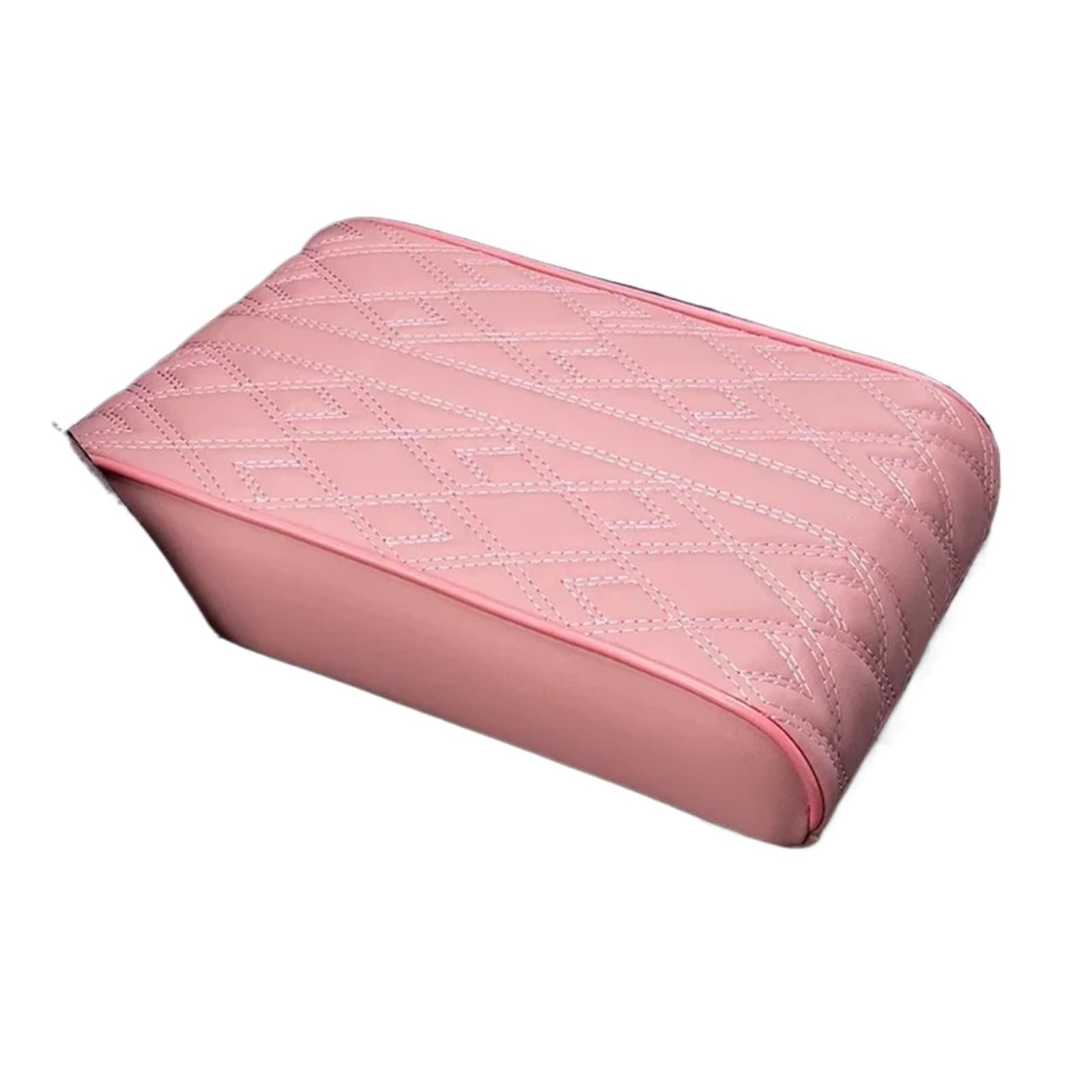 Armlehne Box PU-Leder Auto Armlehne Matte Center Console Arm Rest Schutz Kissen Auto Armlehnen Aufbewahrungsbox Abdeckung Pad MittelArmlehnen(Armrest cushion Pink) von DGOINGPI