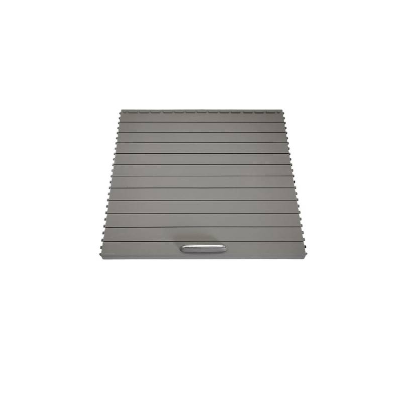 Armlehne Box Passend für Mercedes Benz ML GL GLE GLS ML300 350 W166 W292 Autokonsolen-Getränkehalter-Schiebeabdeckung, Verkleidung, mittlere Rolloabdeckung MittelArmlehnen(Model A Gray) von DGOINGPI