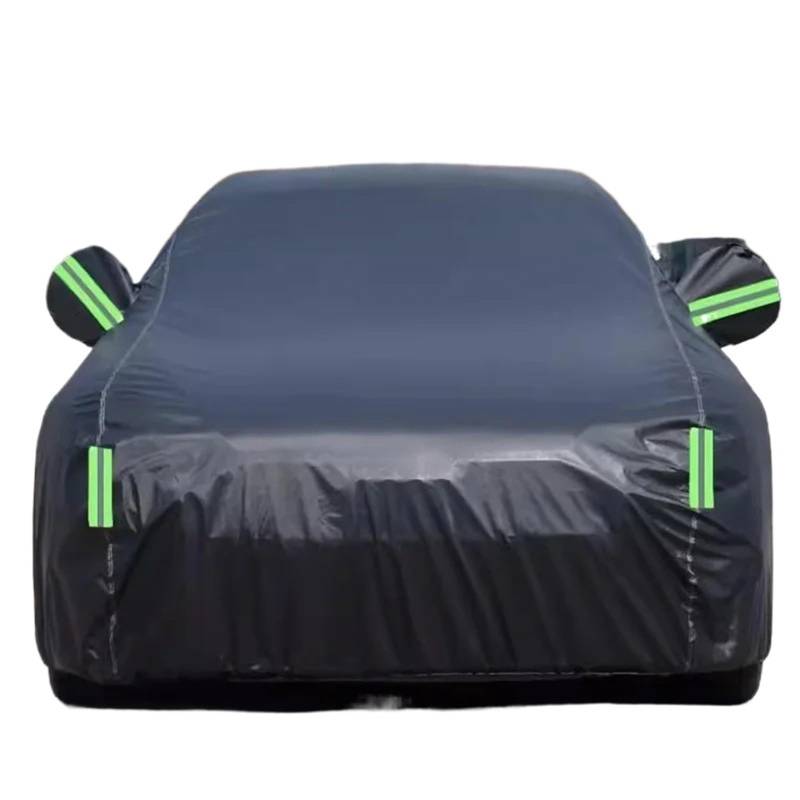 Auto-Abdeckung Passend für Ford Escape, Autokleidung, Sonnenschutz, Regenschutz, Wärmeisolierung, Schneeschutz, Frostschutz, verdickte Autoabdeckung(Black) von DGOINGPI