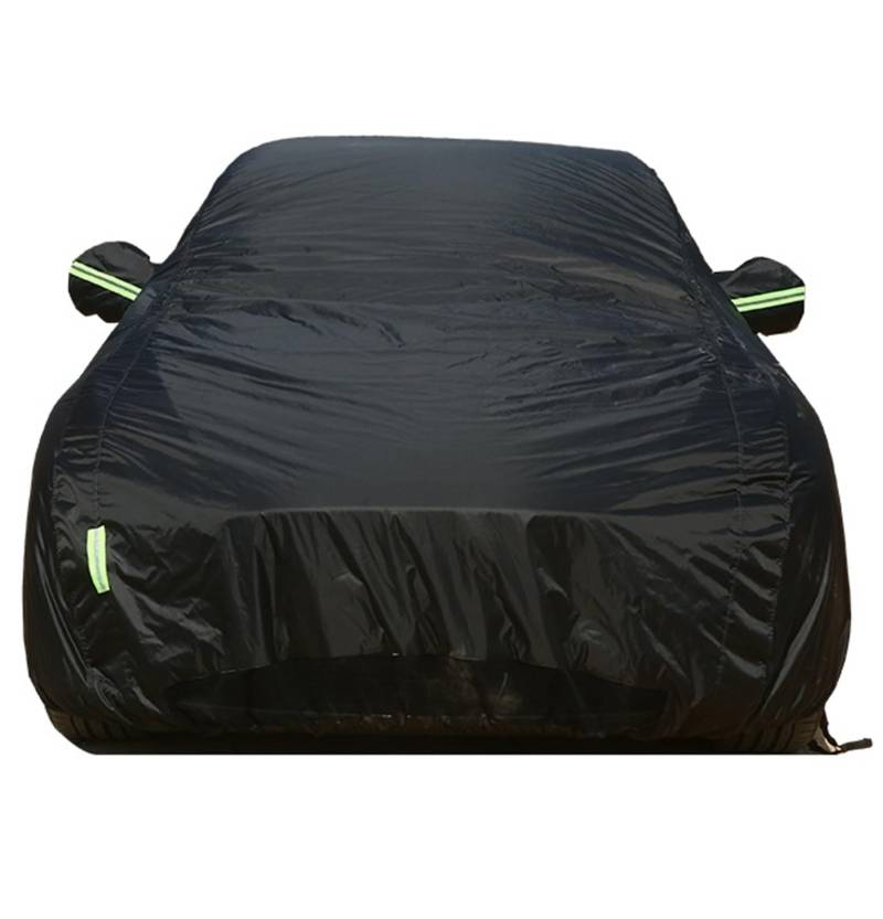 Auto-Abdeckung Passend für Tesla Model 3 Highland 2025 Autoabdeckung Außenschutz Vollständiger Außenschutz vor Schnee und Staub(Model Y Black) von DGOINGPI