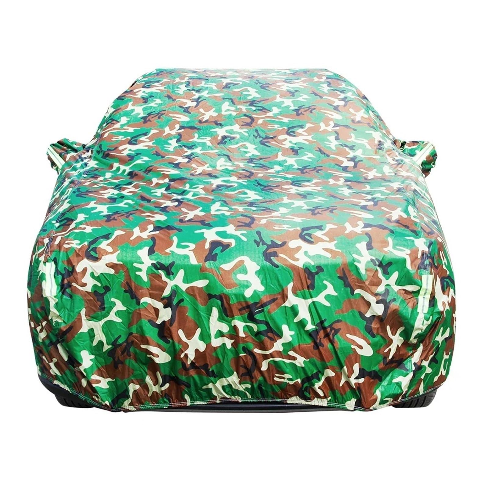 Auto-Abdeckung Regen Sonne Schnee Wind Schützen wasserdichte Auto Abdeckung Fit Für Suzuki Jimny Alivio Alto Baleno Celerio Ciaz Dzire Ertiga(H,Camouflage) von DGOINGPI