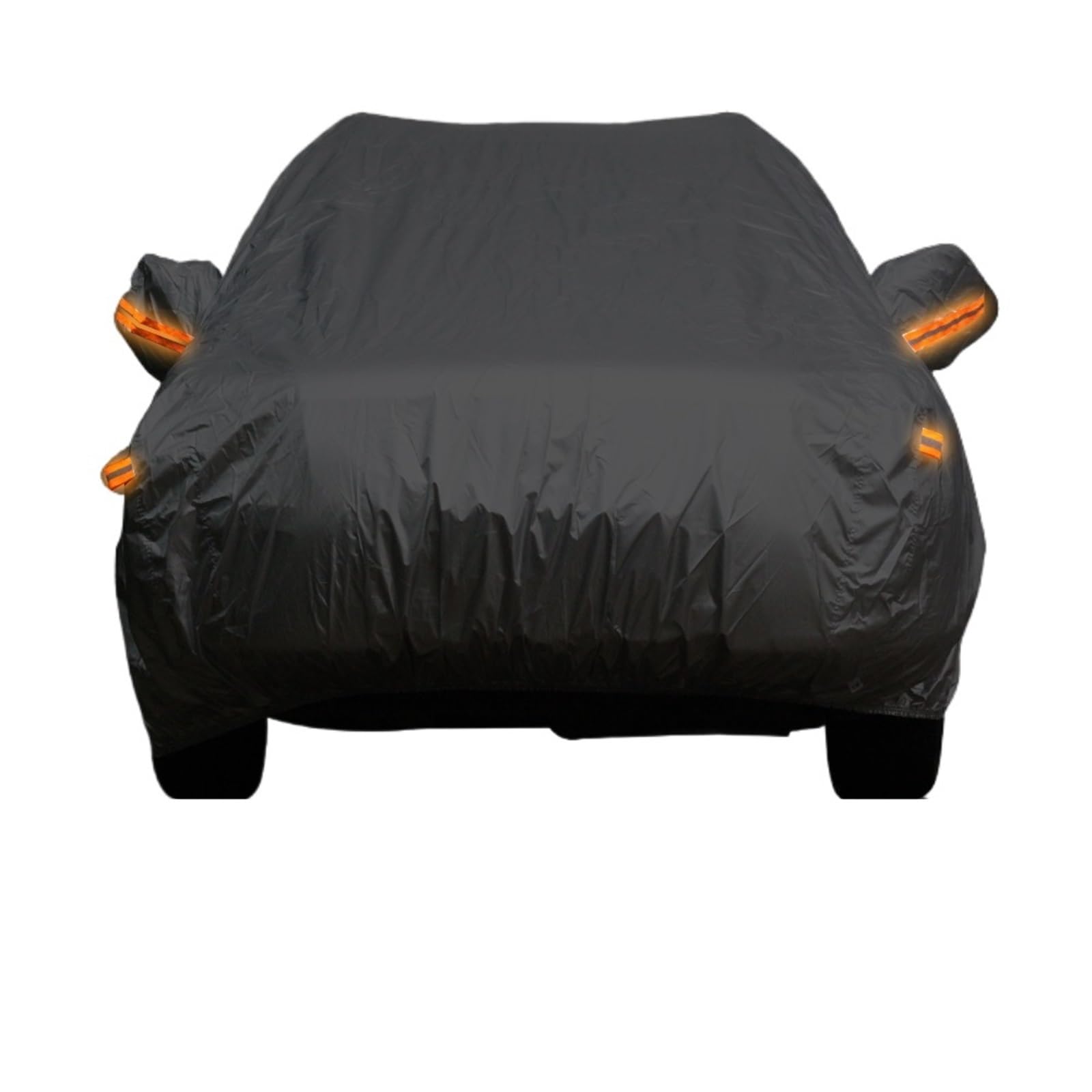 Auto-Abdeckung Regen Sonne Schnee Wind Schützen wasserdichte Auto Abdeckung Fit Für Suzuki Jimny Alivio Alto Baleno Celerio Ciaz Dzire Ertiga(I,Black) von DGOINGPI