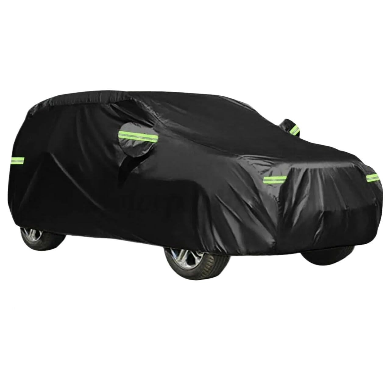 Auto-Abdeckung Universal SUV/Limousine Vollgarage Outdoor Wasserdicht Sonne Regen Schnee Schutz UV-Schutzhülle M-XXL(L 485x190x185cm) von DGOINGPI