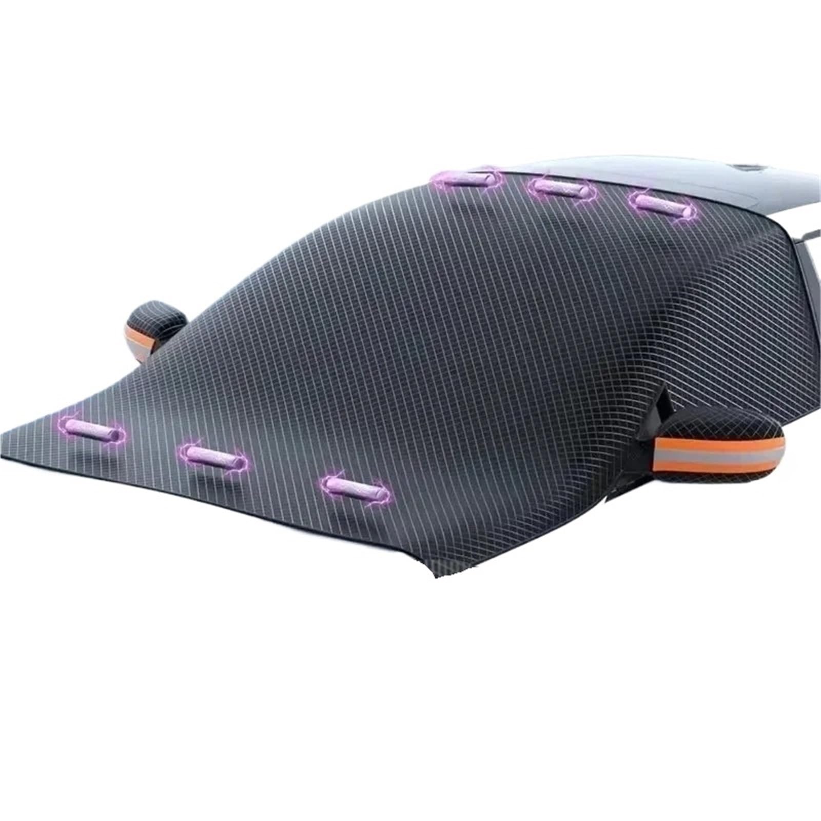Auto-Abdeckung Universal SUV Schnee Protector Auto Windschutzscheibe Schnee Abdeckung Mit Magneten Premium Oxford Tuch Frost Schutz Auto-Abdeckung Universal SUV Schnee Protector Auto Windschutzscheibe Schnee Abdeckung Mit Magneten Premium Oxford Tuch Frost Schutz von DGOINGPI