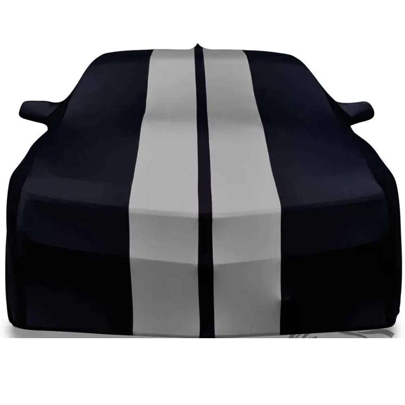 Auto-Abdeckung Universal Stretch Satin Indoor Car Cover Kompatibel Passform Für Ferrari Modell Das Schwarz Mit Grauen Streifen Auto-Abdeckung Universal Stretch Satin Indoor Car Cover Kompatibel Passform Für Ferrari Modell Das Schwarz Mit Grauen Streifen von DGOINGPI