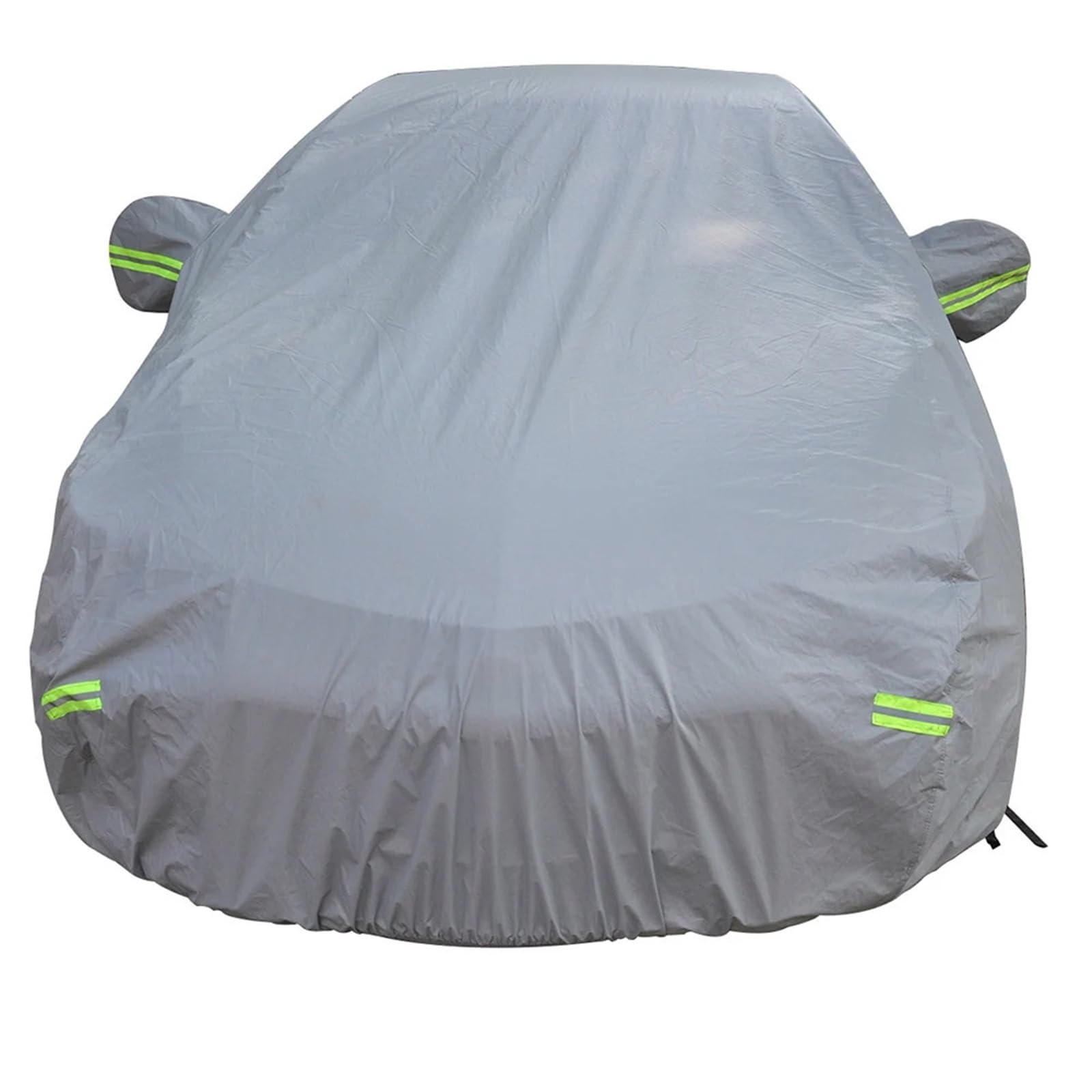 Auto-Abdeckung Universal Vollgarage Autoabdeckung Outdoor Indoor UV-Schutz Sonnenschutz Hitzeschutz Staubdicht Kratzfest(XXL) von DGOINGPI