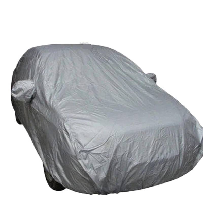 Auto-Abdeckung Volle Autoabdeckung Verdickung Outdoor Sonnenschutz Wärmedämmung Sonne UV-beständig Staubdicht Anti Limousine Vier(Single Layer,S 4.1x1.7x1.5M) von DGOINGPI