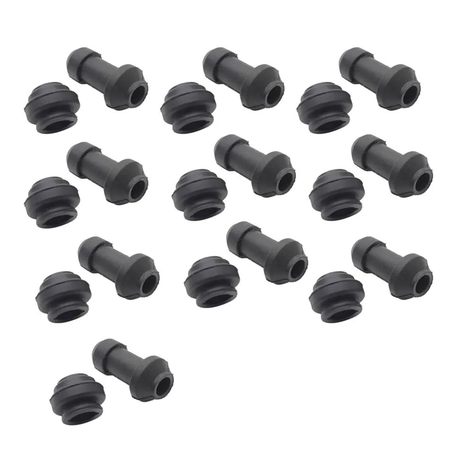 Bremssattel Kolben 10/5/2 Bremse Oberen Unteren Pumpe Sattel Stoßdämpfer Hülse Staub Abdeckungen Disc Wasserdichte Gummi Kappen Bremssattelpresse(10 sets type1) von DGOINGPI