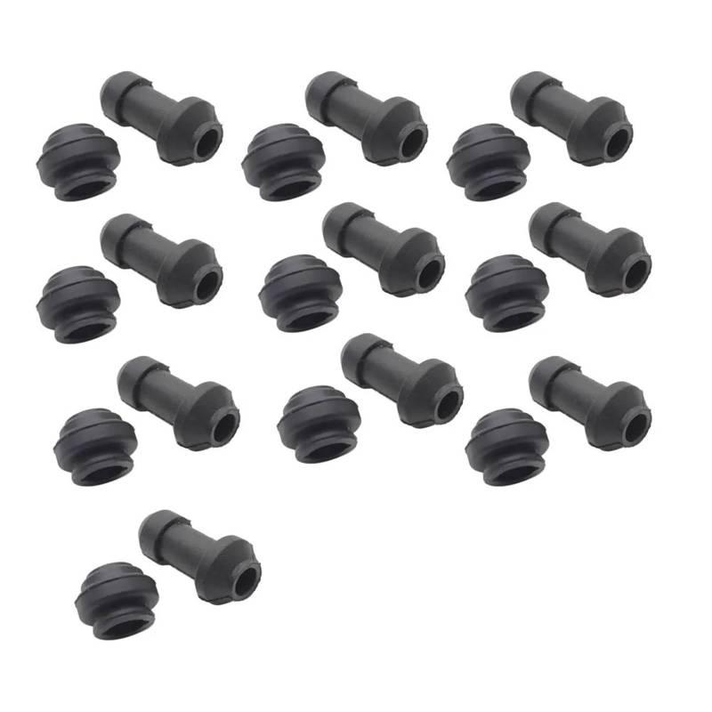 Bremssattel Kolben 10/5/2 Bremse Oberen Unteren Pumpe Sattel Stoßdämpfer Hülse Staub Abdeckungen Disc Wasserdichte Gummi Kappen Bremssattelpresse(10 sets type1) von DGOINGPI