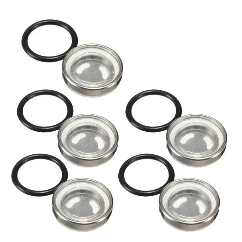 Bremssattel Kolben 5 stücke Motorrad Oberen Pumpe Master Zylinder Brems Pumpe Öl Fenster Spiegel Schauglas Gummi Dichtung 18mm 14mm 12mm Bremssattelpresse(12mm) von DGOINGPI