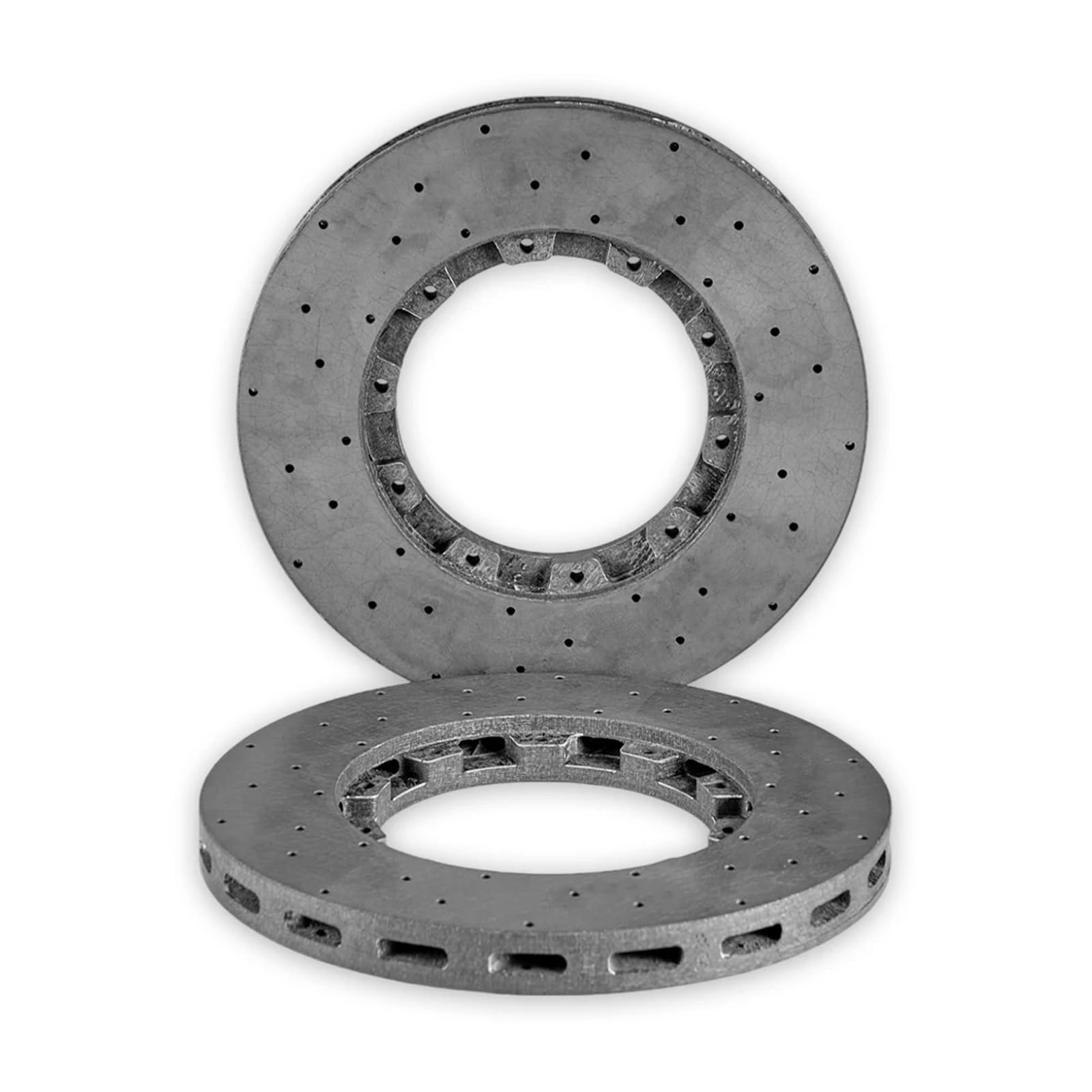 Bremssattel Kolben Bremse Kits Racing Auto Bremsscheibe Carbon Keramik Fit Für AUDI R8 V10 Leistung Bremssattelpresse(390 32mm) von DGOINGPI