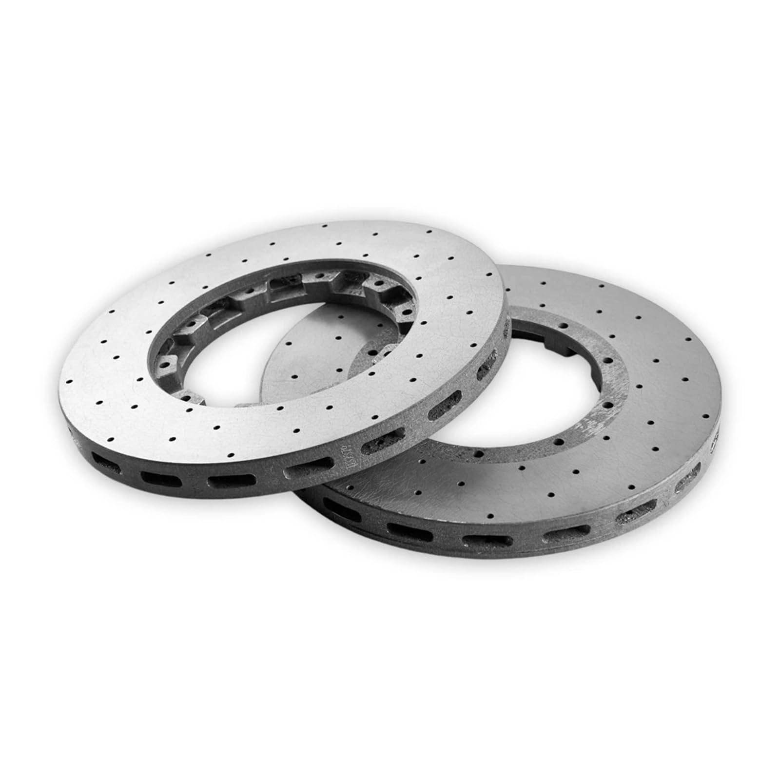 Bremssattel Kolben Bremse Kits Racing Auto Bremsscheibe Carbon Keramik Fit Für AUDI R8 V10 Leistung Bremssattelpresse(420 40mm) von DGOINGPI