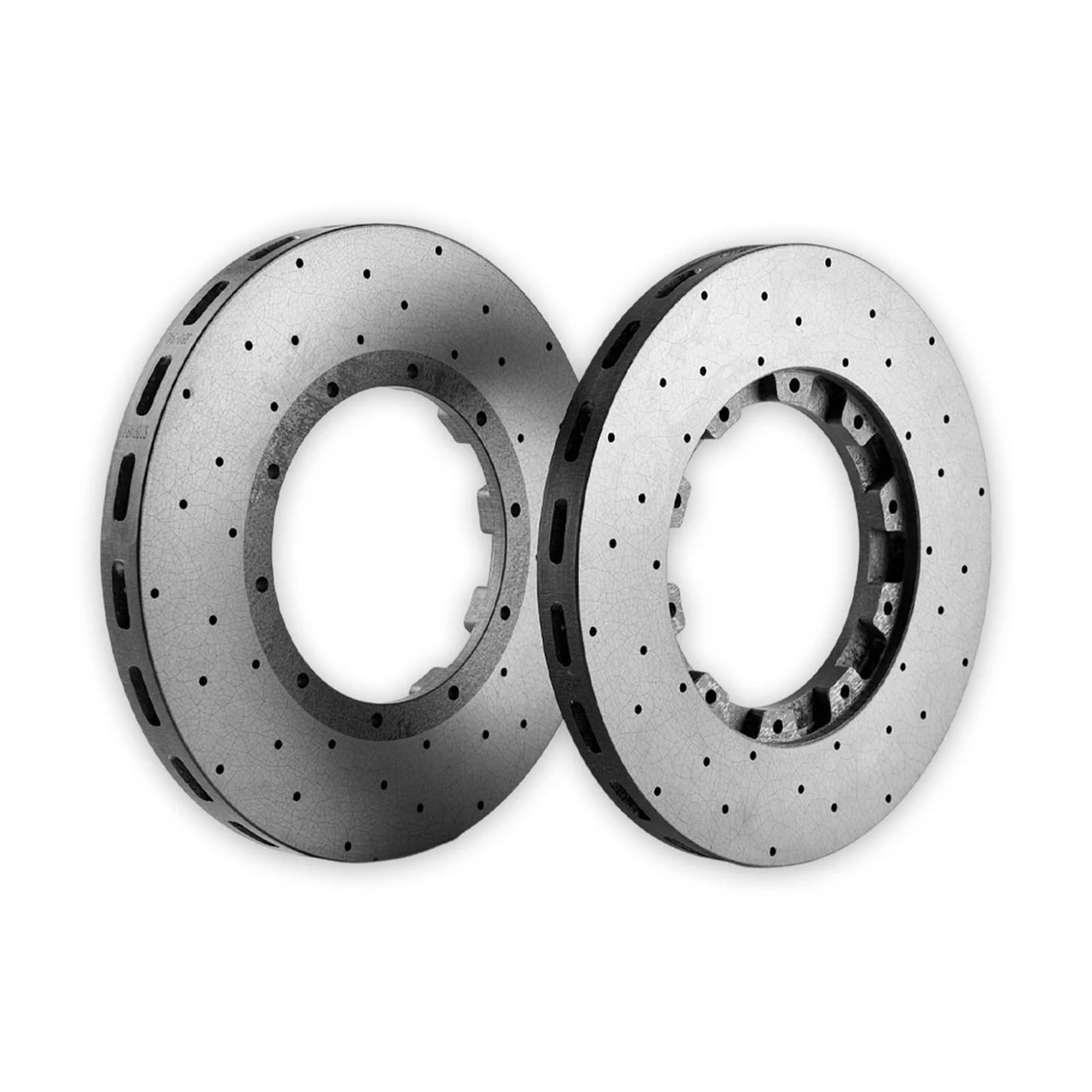 Bremssattel Kolben Bremse Kits Racing Auto Bremsscheibe Carbon Keramik Fit Für AUDI R8 V10 Leistung Bremssattelpresse(440 40mm) von DGOINGPI