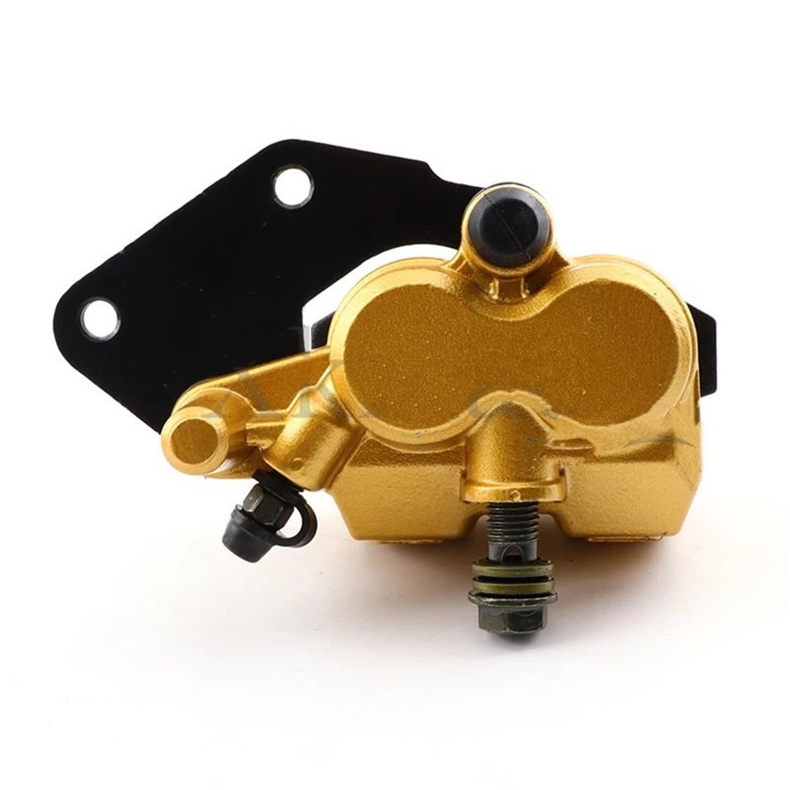 Bremssattel Kolben Bremssättel sind passend für verschiedene 50cc, 125cc, 150cc und 250cc Gy6 Qmb139 Roller Motorrad Bremspumpen Bremssattelpresse(Gold) von DGOINGPI