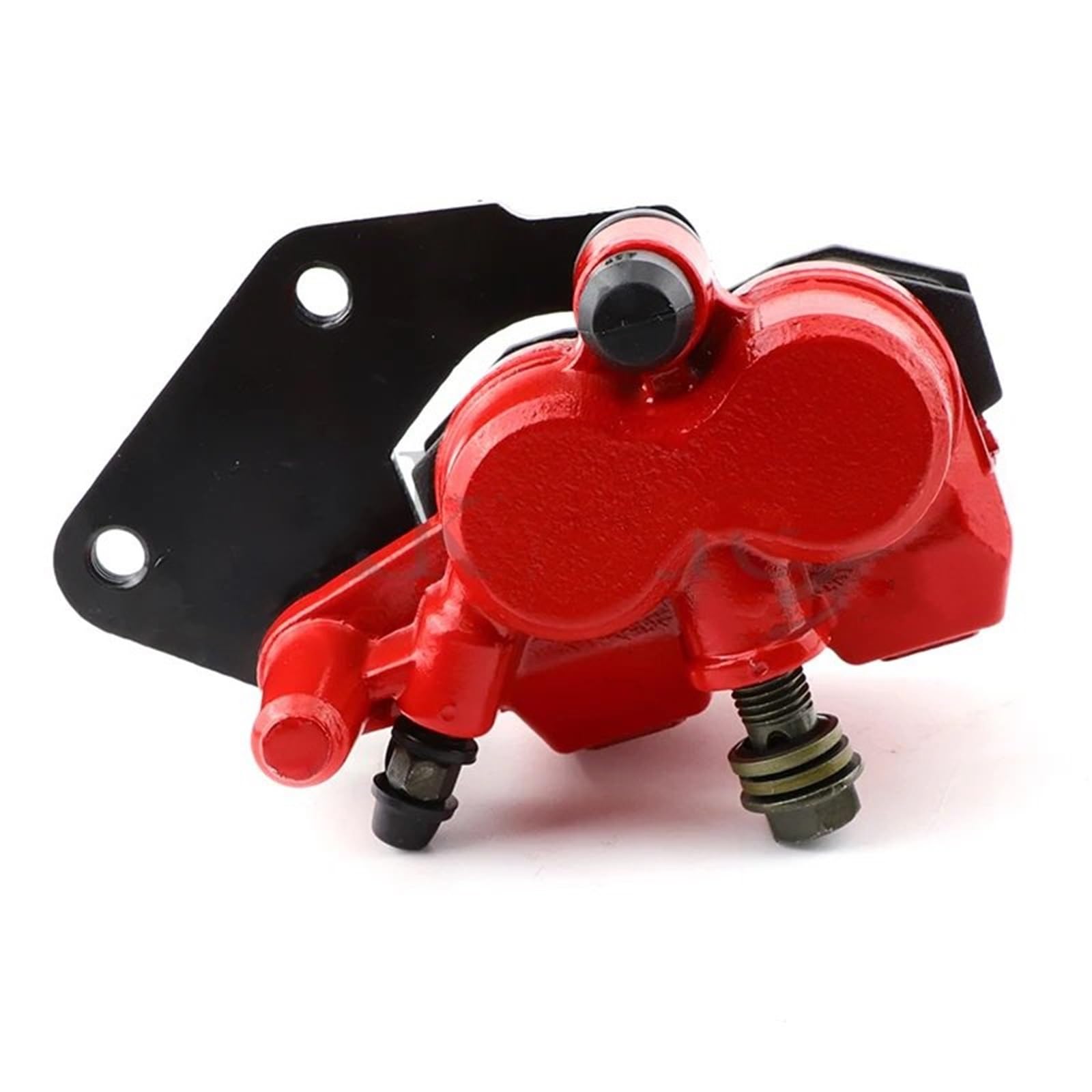Bremssattel Kolben Bremssättel sind passend für verschiedene 50cc, 125cc, 150cc und 250cc Gy6 Qmb139 Roller Motorrad Bremspumpen Bremssattelpresse(Red) von DGOINGPI