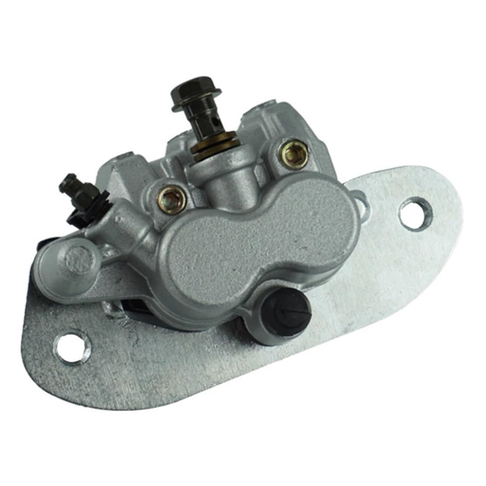 Bremssattel Kolben Hinten Links Rechts Bremssattel Disc Brems Pumpe Adapter Mit Pads Fit Für Yamaha Rhino 700 4X4 2008-2013 Bremssattelpresse(Left) von DGOINGPI