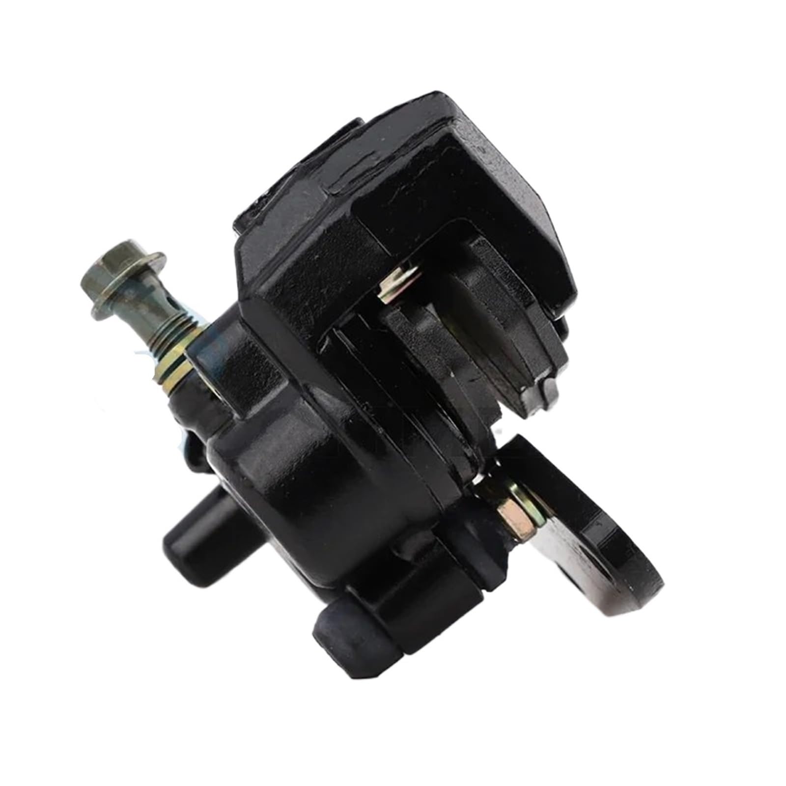 Bremssattel Kolben Motorrad-Hinterradscheibe Hydraulischer Bremssattel Scheibenbremse Ölbremspumpe Passend für 110cc-125cc ATV Go Kart Buggy Bremssattelpresse(1 pcs left) von DGOINGPI