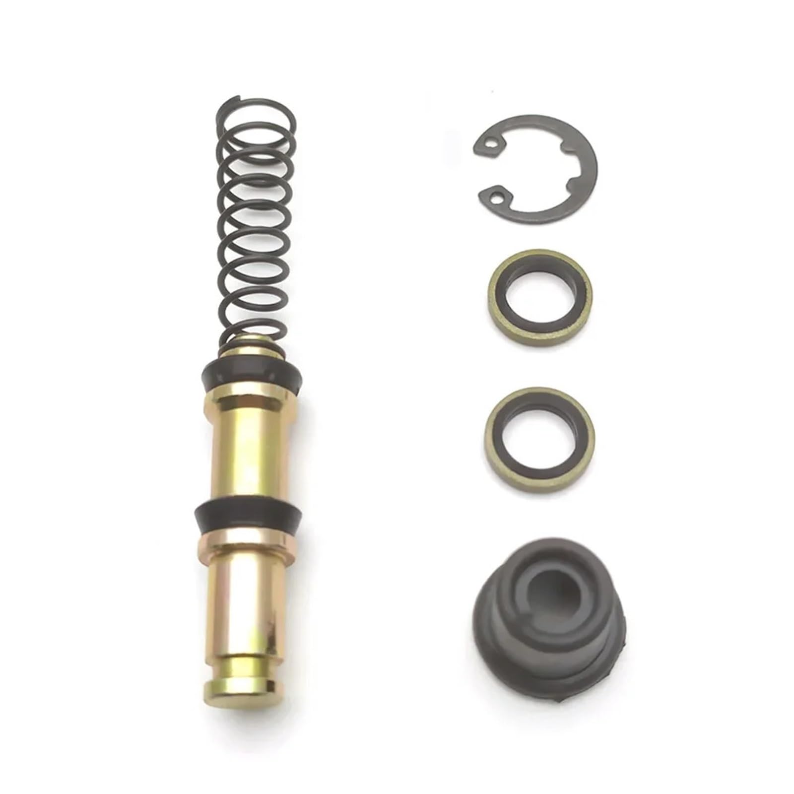 Bremssattel Kolben Motorrad-Roller-Bremspumpe vorne und hinten Hauptzylinder Kolben Öldichtung Leder Schüssel Reparatursatz 14mm 12,7mm 11mm Bremssattelpresse(11mm) von DGOINGPI