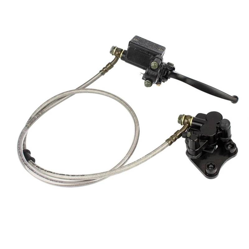 Bremssattel Kolben Motorrad-Scheibenbremsen-Kit vorne passend für 110 cc, 125 cc, 140 cc, Pit Dirt Bike Bremssattelpresse von DGOINGPI