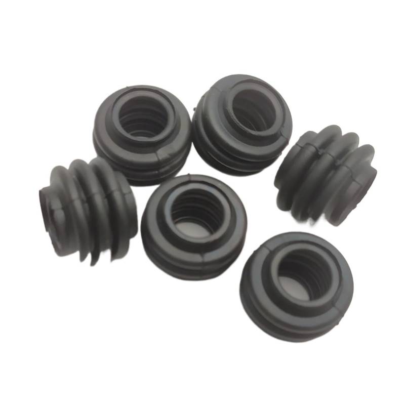 Bremssattel Kolben Motorradbremse Oberer und unterer Pumpensattel Schiebewelle Stoßdämpferscheibenbremse Wasserdichte Kappe Bremssattelpresse(5pcs) von DGOINGPI
