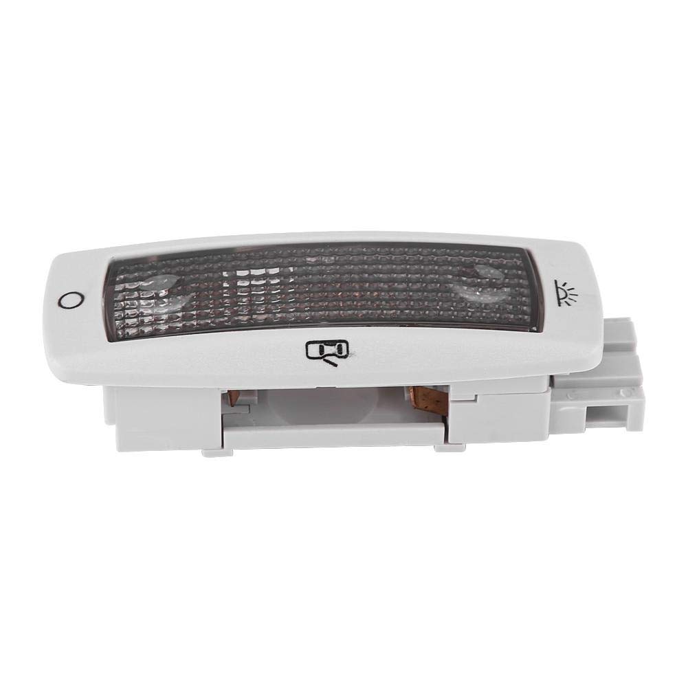 Rücklesekarte Licht - Rücklesekarte Dome Light Deckenleuchte Silber Kompatibel mit Passat Beetle 3B0947291B Rücklesekarte Licht - Rücklesekarte Dome Light Deckenleuchte Silber Kompatibel mit Passat Beetle 3B0947291B von DGTRHTED