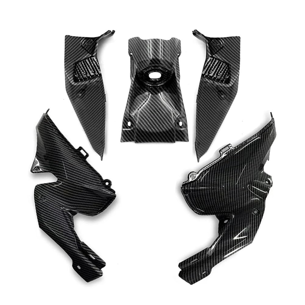 DHAEY Verkleidungen Motorrad Schalter Abdeckung Iink Platte Innenfutter Platte Verkleidung Gehäuse Seite Panel Für Z900 Für Z 900 Für Z900 2020-2023(1 Set-Carbon Look) von DHAEY