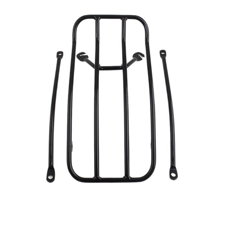 DHAEY Gepäckträger Für T&riumph Bonneville T100 17-20 Motorrad Sitz Hinten Gepäck Rack Halter Stamm Rack Motorrad Zubehör von DHAEY