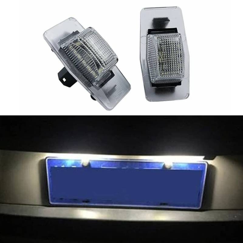 2 Stück LED Nummernschildbeleuchtung für M-azda 323 Protege Miata MX-5 NB T-ribute EP MPV LW F-amilia A-llegro von DHCN