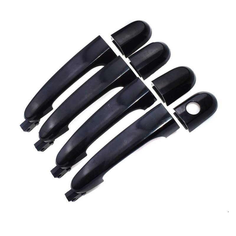 Außentürgriff 82651-1F000 836611F000 Auto Außentürgriff Abdeckung Trim Für Kia Für Sportage 2005 2006 2007 2008 2009 2010 Auto Außen Türgriff(4 Pcs Set) von DHDYJSA