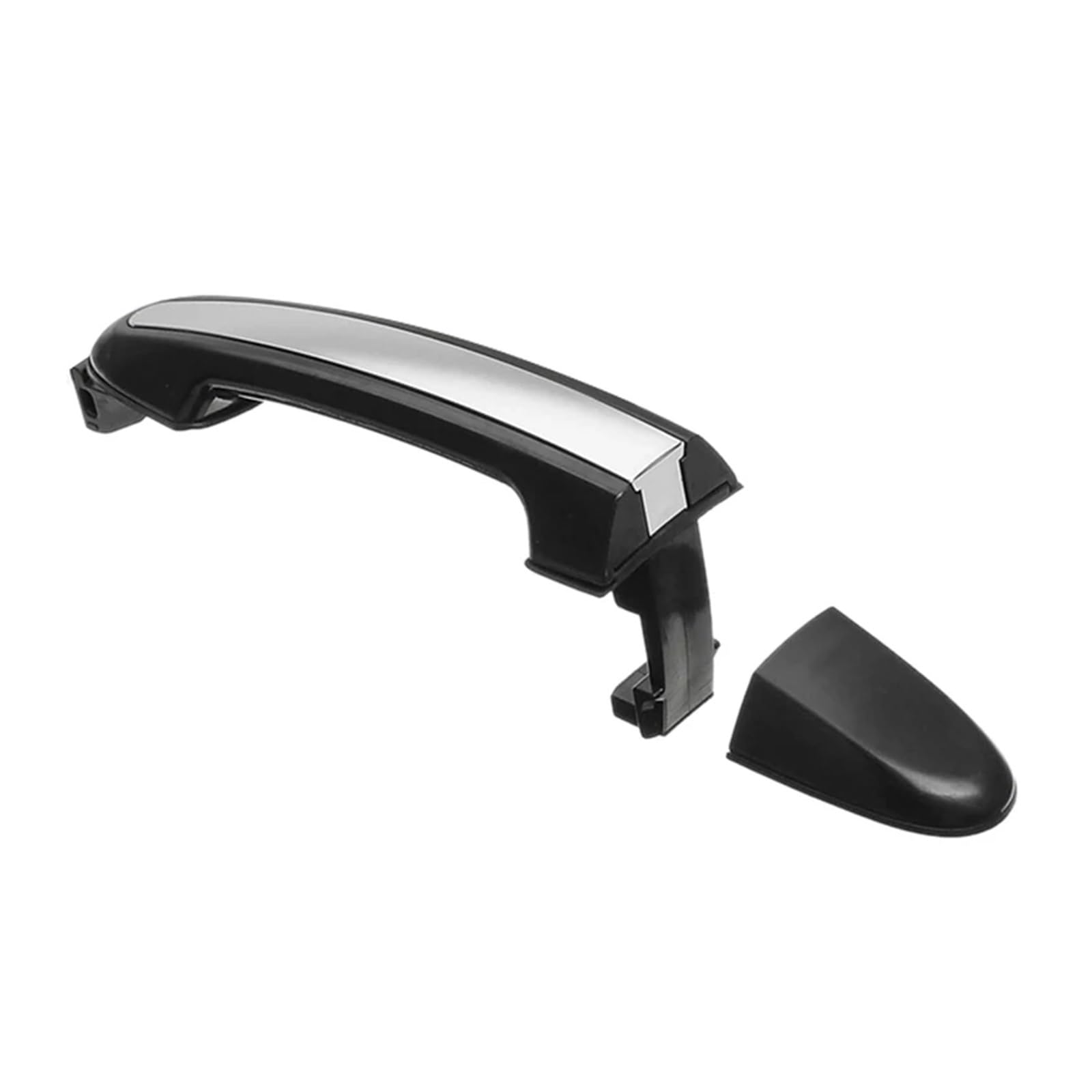 Außentürgriff Auto Außentür Griff Abdeckung 82651-2B010 826512B010 Für Hyundai Für Santa Für Fe 2007 2008 2009 2010 2011 2012 Auto Außen Türgriff(Black Rear Left) von DHDYJSA