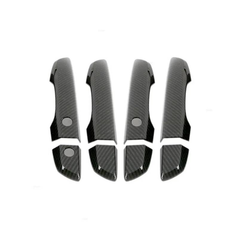 Außentürgriff Auto Außentür Griff Abdeckung Trim Protector Zubehör Für Civic Für 10th 2016 2017 2018 2019 2020 Auto Außen Türgriff(B Carbon Texture) von DHDYJSA