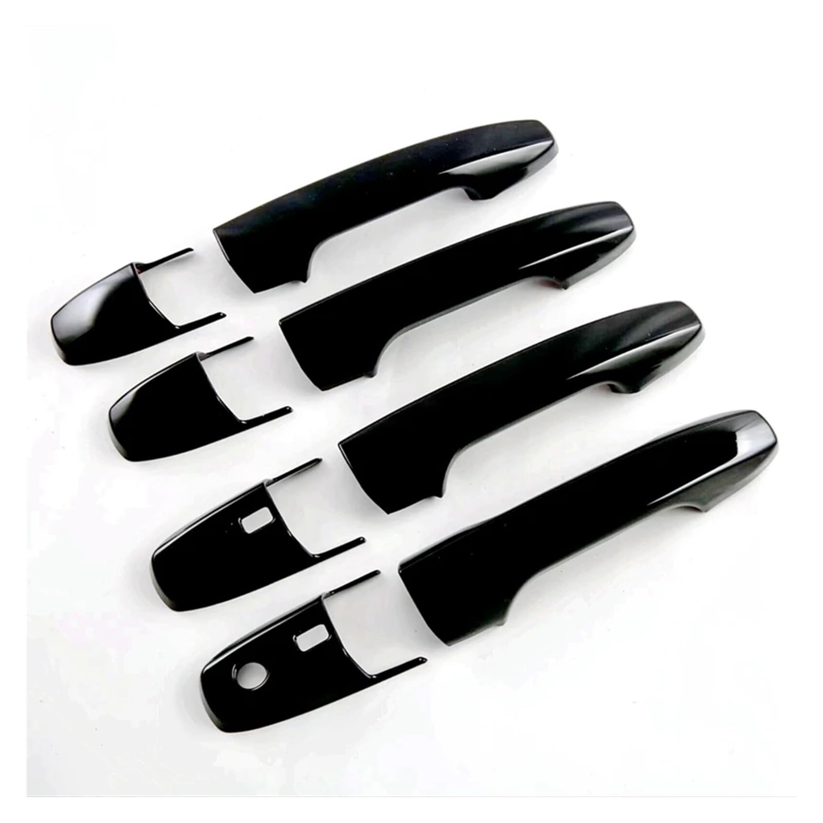 Außentürgriff Auto Außentür Griff Kappe Abdeckung Trim Protector Zubehör RHD Für Toyota Für Yaris Für Cross 2023 2024 Auto Außen Türgriff(Black) von DHDYJSA