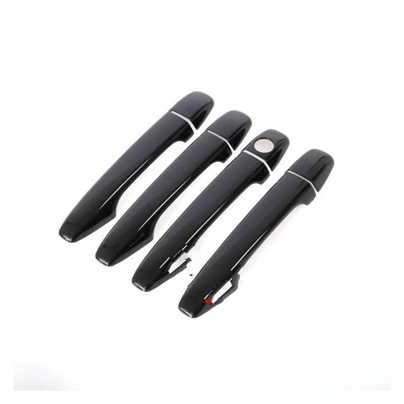 Außentürgriff Auto-Außentürgriff-Kappenabdeckungsverkleidung Für Toyota Für Prius XW30 30 ZVW30 ZVW35 2010 2011 2012 2013 2014 2015 Auto Außen Türgriff(1 Keyhole 2 Buttons) von DHDYJSA