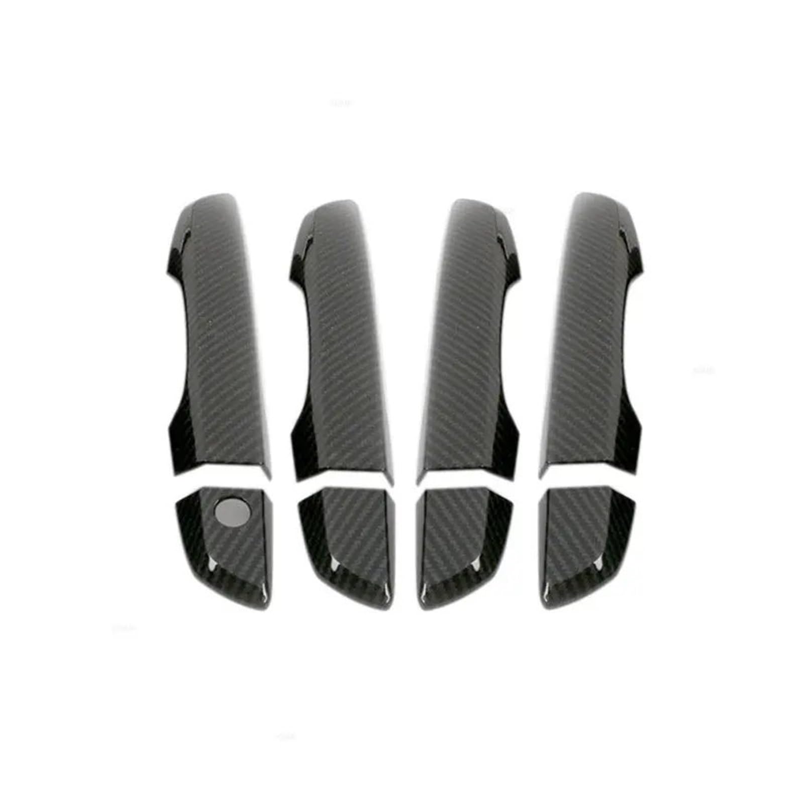 Außentürgriff Auto Schwarz Außentür Griff Pull Abdeckung Trim Für Civic Für 10th 2016 2017 2018 2019 2020 Auto Außen Türgriff(A Carbon Texture) von DHDYJSA