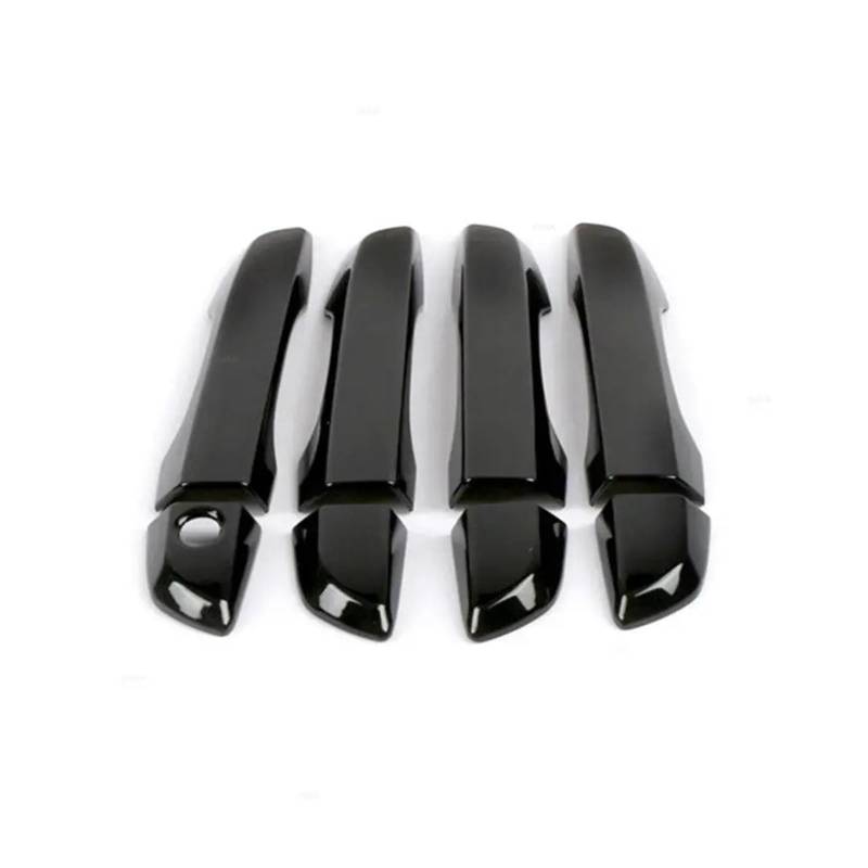Außentürgriff Auto Schwarz Außentür Griff Pull Abdeckung Trim Für Civic Für 10th 2016 2017 2018 2019 2020 Auto Außen Türgriff(A Glossy Black) von DHDYJSA